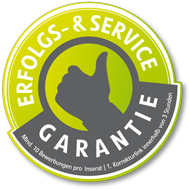 Erfolgs- und Servicegarantie